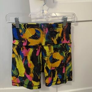 Lululemon Graphic Biker Shorts